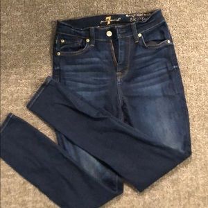 High waist ankle skinny jeans 7 Jeans